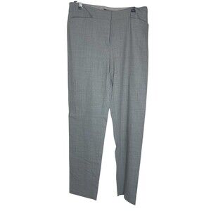 Eileen Fisher Tan‎ Wool viscose  Blend Trousers Pants Straight Leg Small Office
